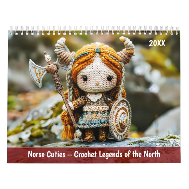 Norse Cuties – Crochet Legends of the North Calendar (Cover)