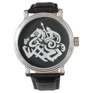 Norse God Odin and Sleipnir Watch