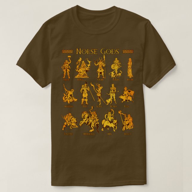 Norse gods T-Shirt (Design Front)