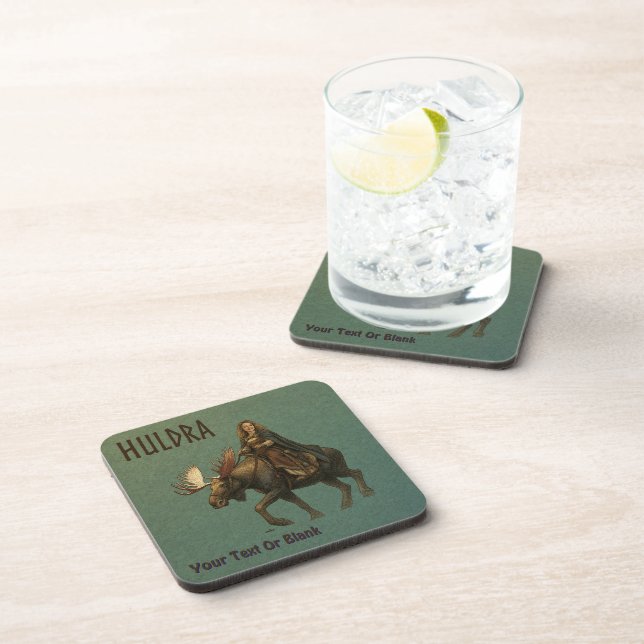 Norse Huldra Forest Woman Coaster (Right Side)