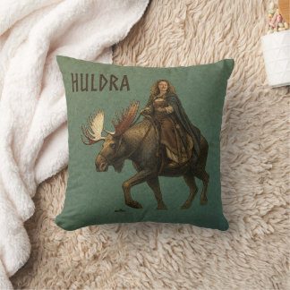Norse Huldra Forest Woman Cushion