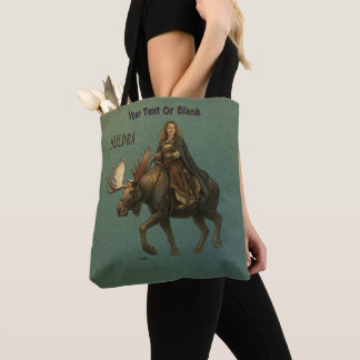 Norse Huldra Forest Woman Tote Bag