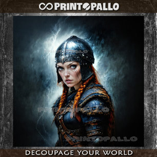 Norse Myth: Frigg, Odin's wife. Tissue Paper