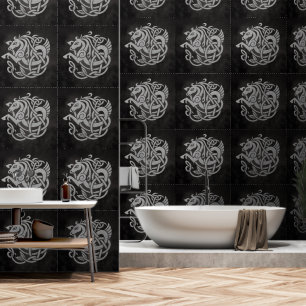 Norse Mythic Horse Knot Design Wallpaper