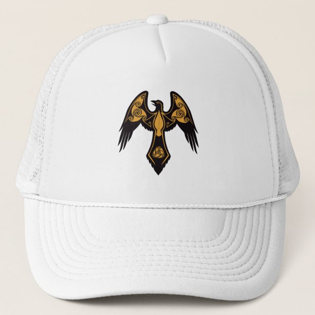 Norse Raven Trucker Hat (Front)