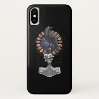 Norse Viking Raven Hammer