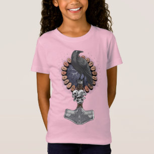 Norse Viking Raven Hammer T-Shirt