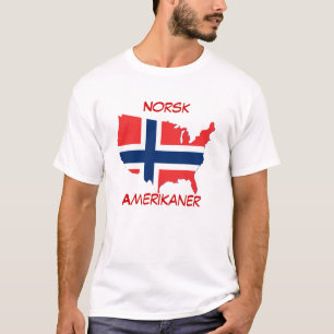 Norsk Amerikaner (Norwegian American) T-Shirt