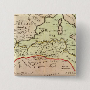 North Africa 2 15 Cm Square Badge