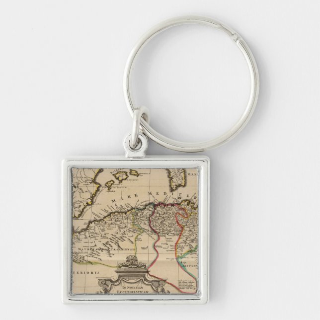 North Africa 3 Key Ring (Front)