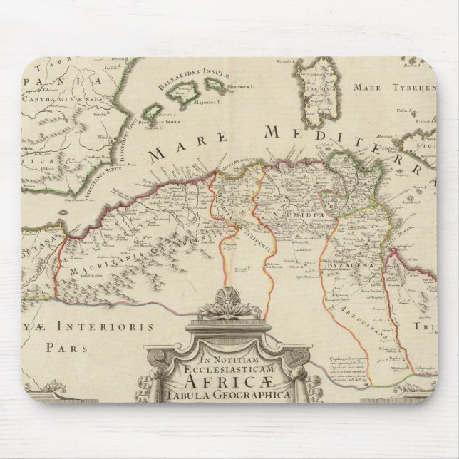 North Africa 3 Mouse Pad (Front)