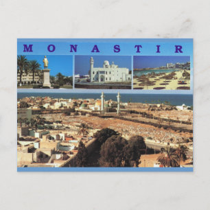 North Africa, Monastir, Tunisia, Multiview Postcard
