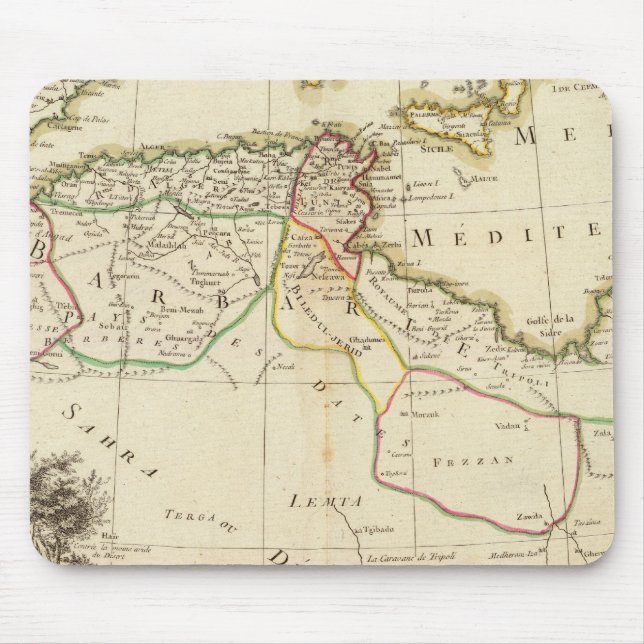 North Africa Mouse Pad (Front)
