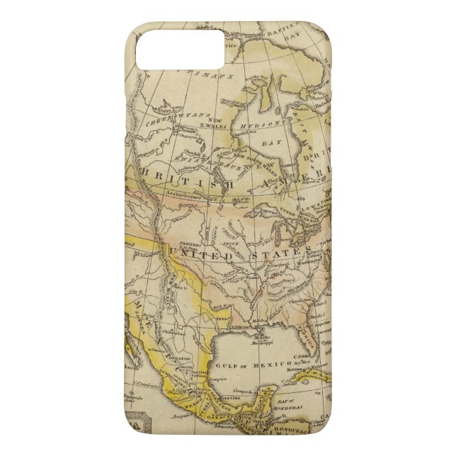 North America 10 2 Case-Mate iPhone Case (Back)