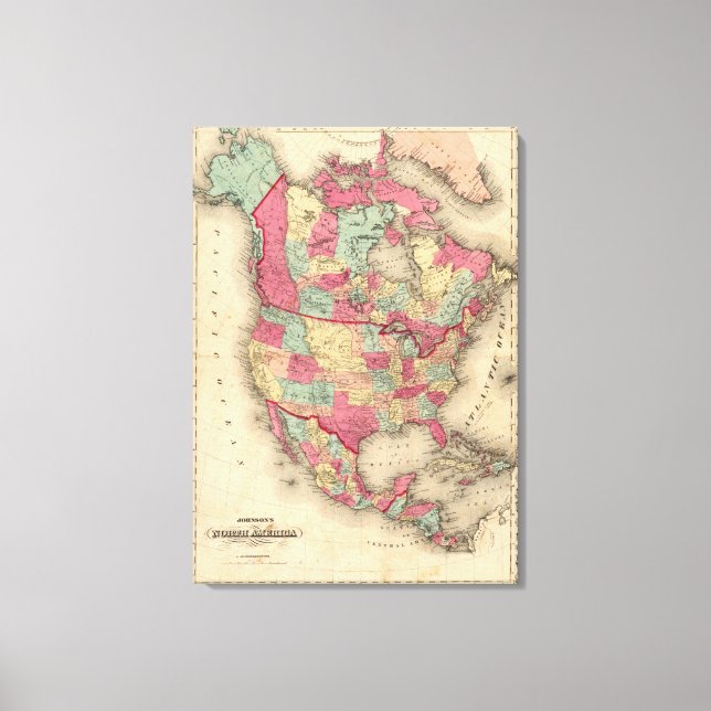 North America 12 Canvas Print (Front)