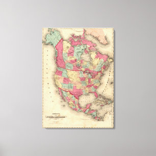 North America 12 Canvas Print