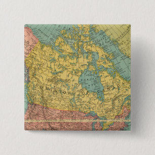 North America 16 15 Cm Square Badge