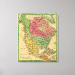 North America 17 Canvas Print