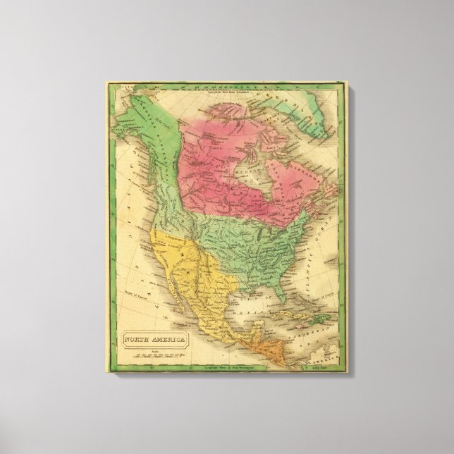 North America 17 Canvas Print (Front)