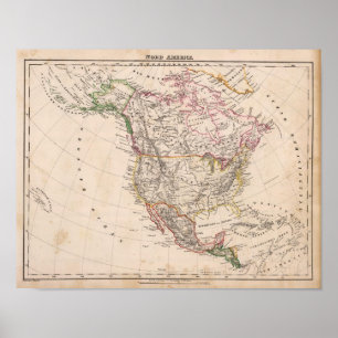 North America 17 Poster