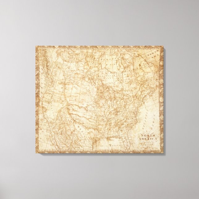 North America 1804 Canvas Print (Front)
