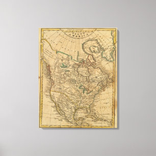North America 18 Canvas Print