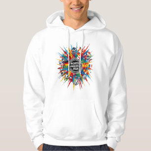 North America 2026 International Soccer Tournament Hoodie