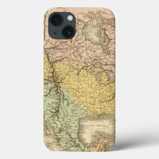 North America 20 2 Case-Mate iPhone Case (Back)