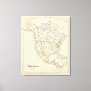North America 20 Canvas Print
