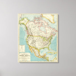 North America 23 Canvas Print