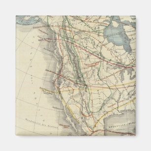 North America 24 Magnet