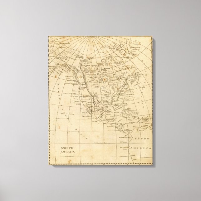 North America 25 Canvas Print (Front)