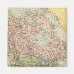 North America 25 Magnet
