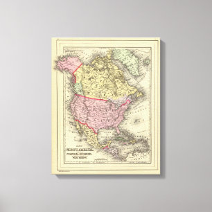 North America 26 Canvas Print