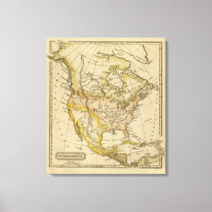 North America 28 Canvas Print