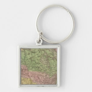 North America 32 Key Ring