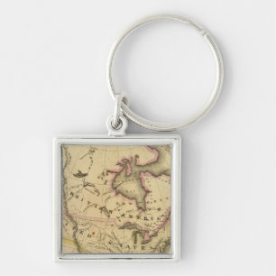 North America 37 Key Ring