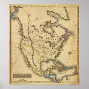 North America 37 Poster