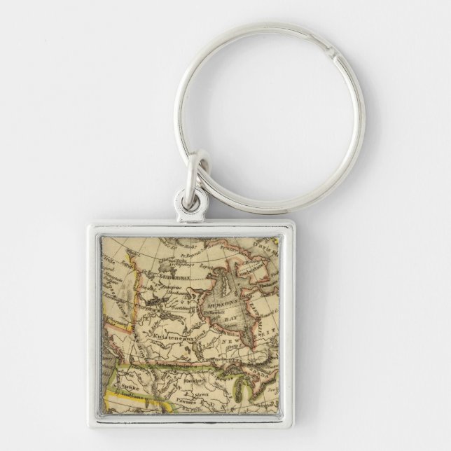 North America 40 Key Ring (Front)