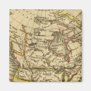 North America 40 Magnet