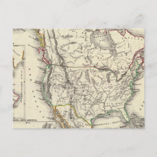 North America 41 Postcard