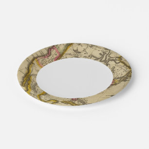 North America 42 Paper Plate