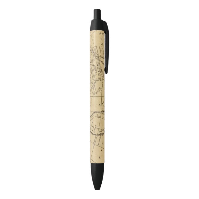 North America 44 Black Ink Pen (Bottom (Vertical))