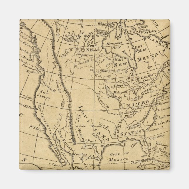 North America 44 Magnet (Front)