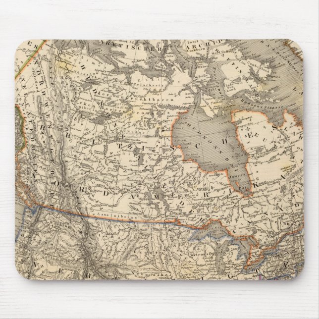 North America 45 Mouse Pad (Front)