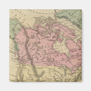 North America 6 Magnet