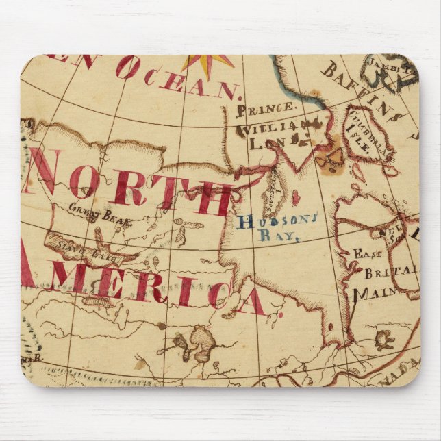 North America 8 Mouse Pad (Front)