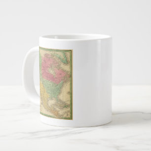 North America 9 2 Large Coffee Mug