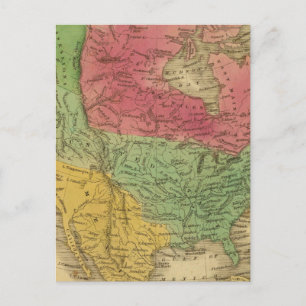 North America 9 Postcard