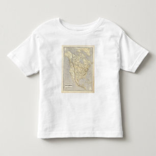 North America Atlas Map 2 Toddler T-Shirt
